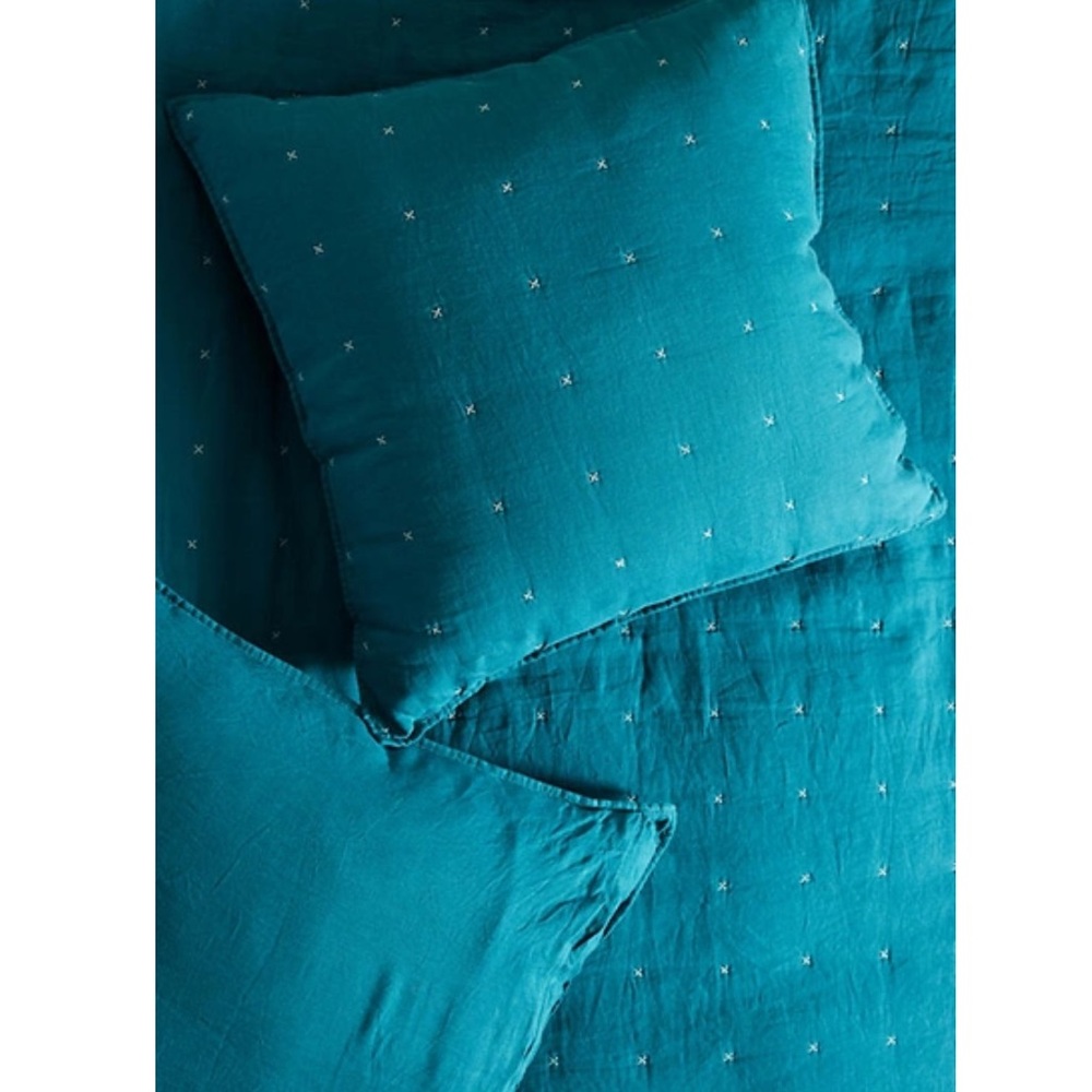 Anthropologie Moderna Quilted Eruo Sham NWT